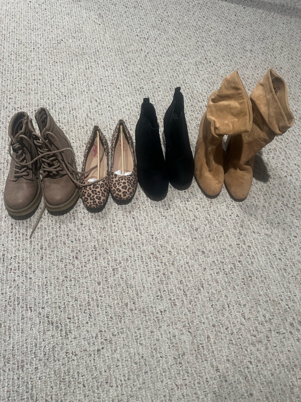 Woman's shoe bundle(size 7.5) 4 pairs